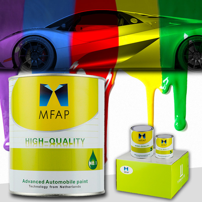 Formula Warna Auto Refinish Paint Resin Akrilik Cat Perbaikan Mobil Kekerasan Tinggi